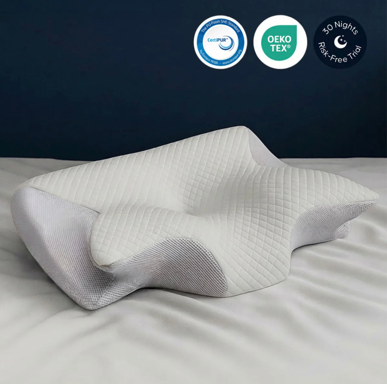 Pillowoz Nox - Memory Foam Cervical Pillow
