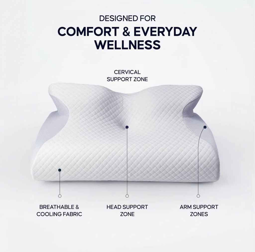 Pillowoz Nox - Memory Foam Cervical Pillow